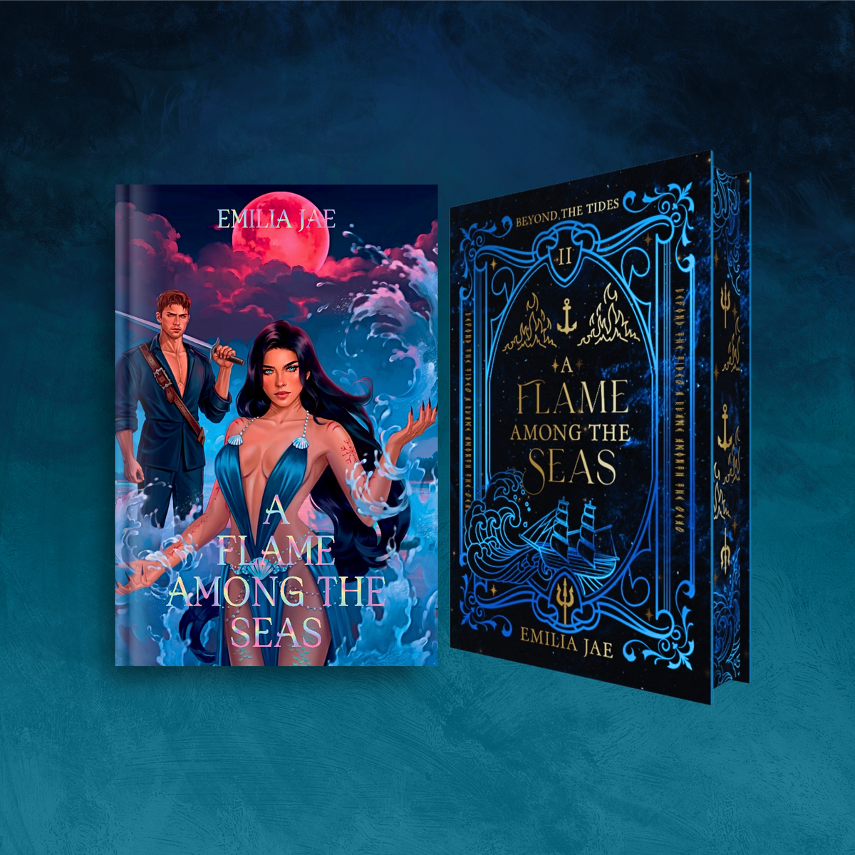A Flame Among the Seas - Author Exclusive Hardcover Edition