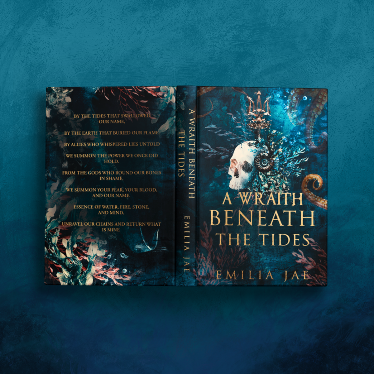 A Wraith Beneath the Tides - Skull Cover