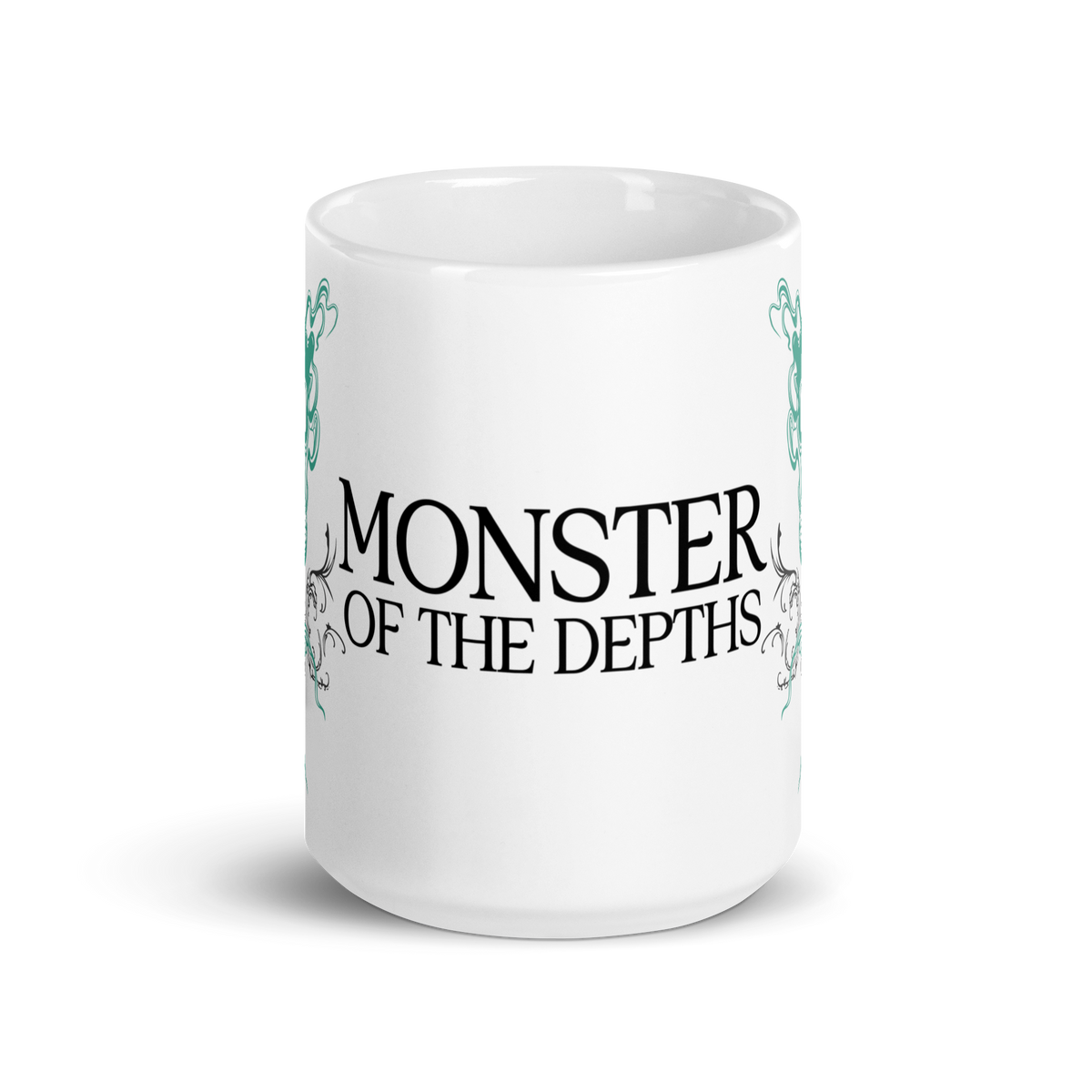Monster of the Depths Mug - White