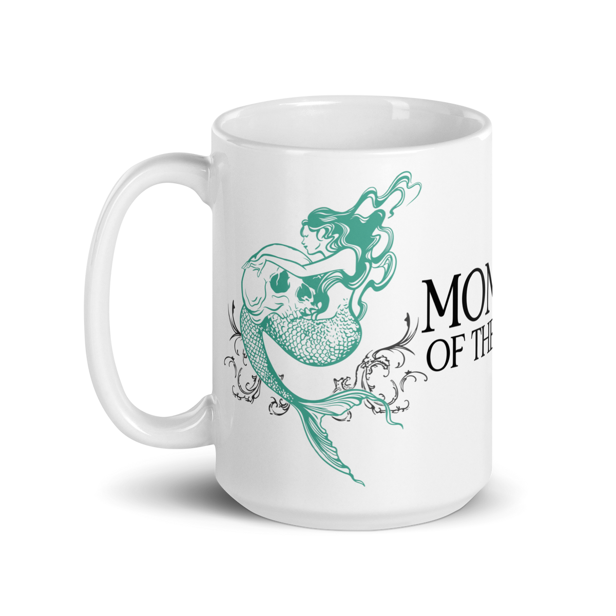 Monster of the Depths Mug - White
