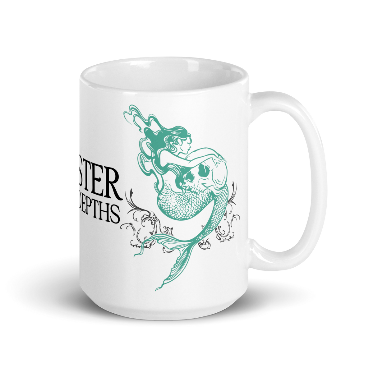 Monster of the Depths Mug - White